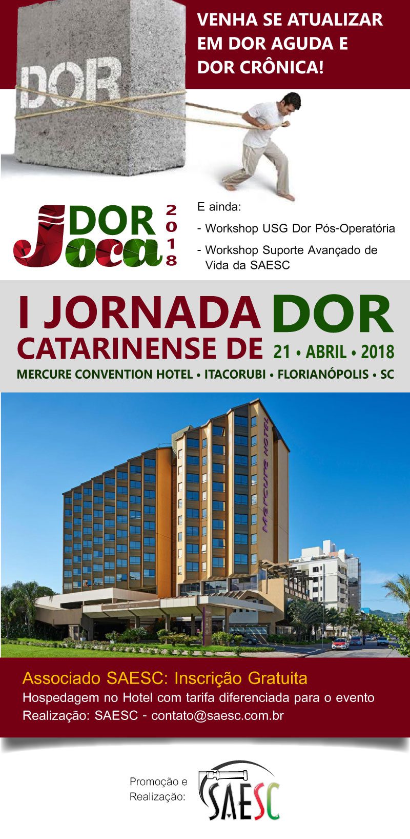 I Jornada Catarinense de Dor