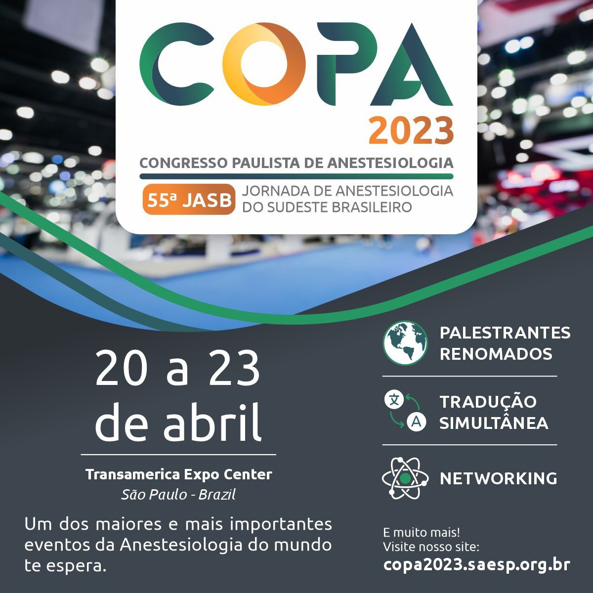 Eventos JASB e COPA são realizados no mês de abril