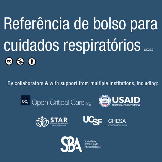 Referência de bolso para cuidados respiratórios – SBA