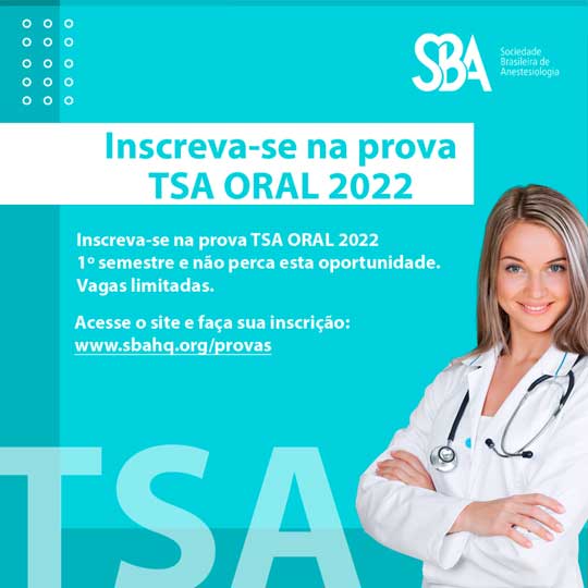 Inscreva-se na prova TSA ORAL 2022 – 1º SEMESTRE