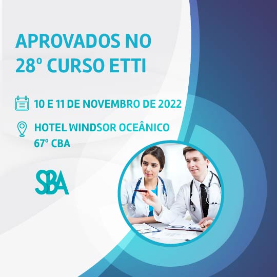 Lista de aprovados Curso ETTI