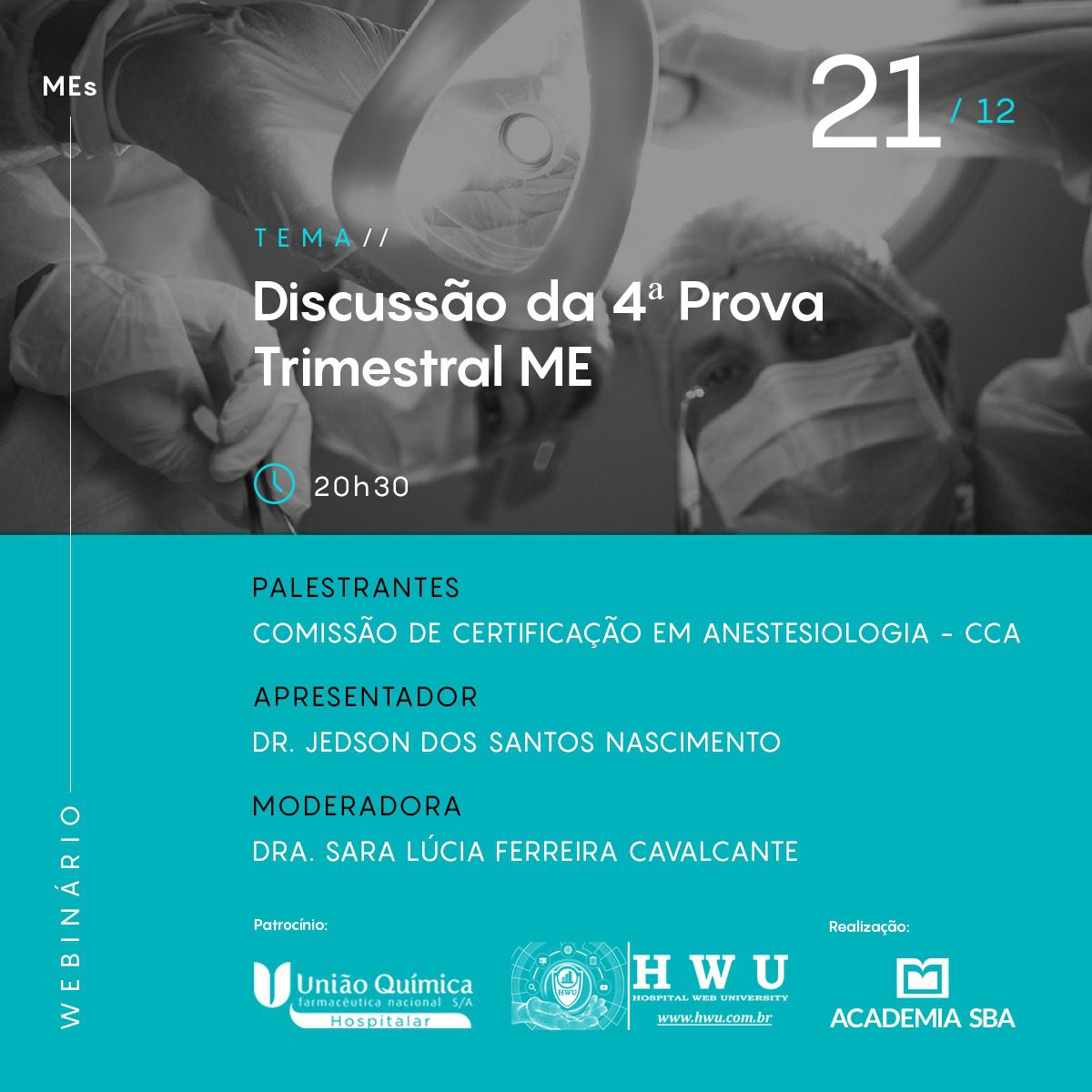Webinário – Discussão da 4ª Prova Trimestral ME