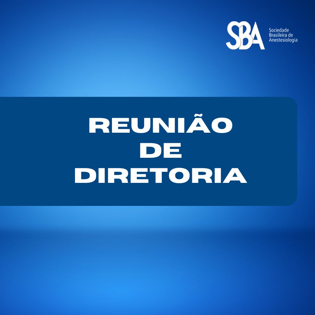 Reunião Diretoria SBA