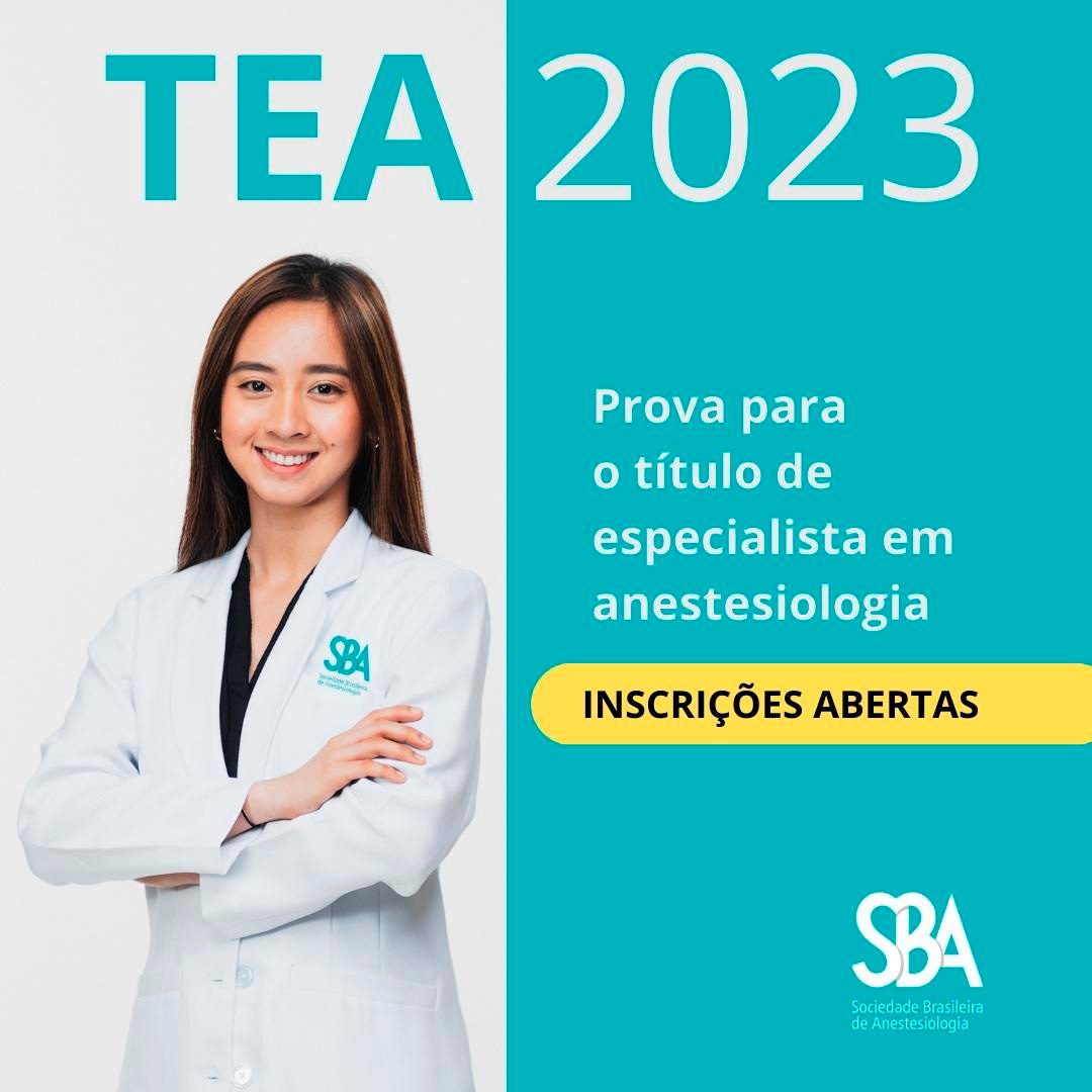 Prazo final para inscrição do TEA-2023