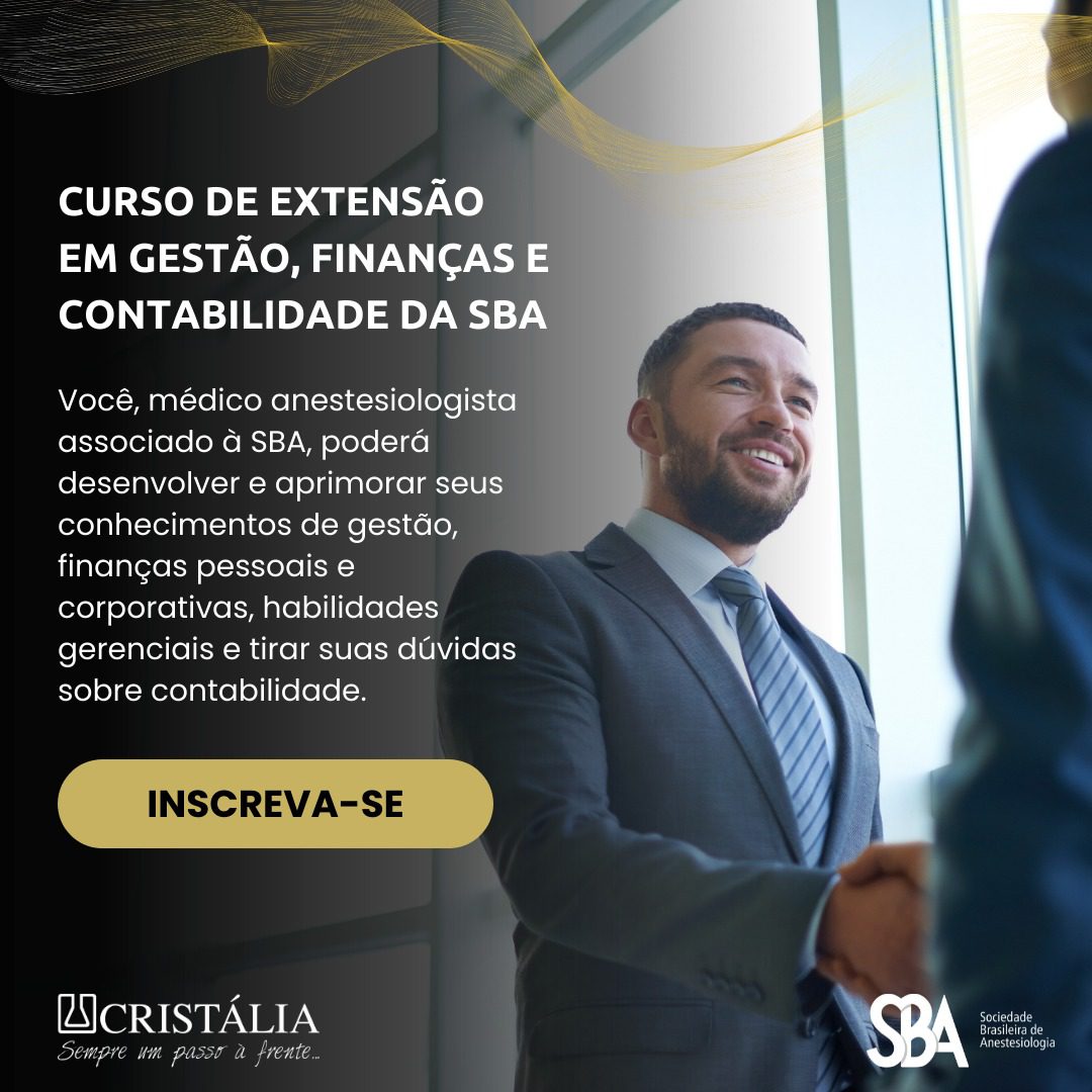 Curso de Extensão em Gestão, Finanças Pessoais e Contabilidade da SBA