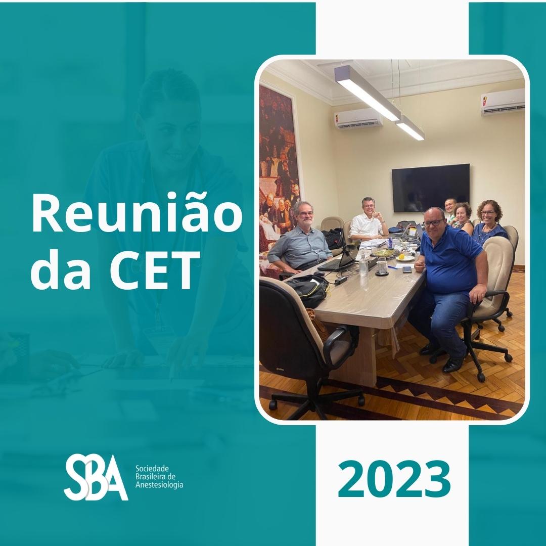 Membros da CET reúnem-se na sede da SBA 