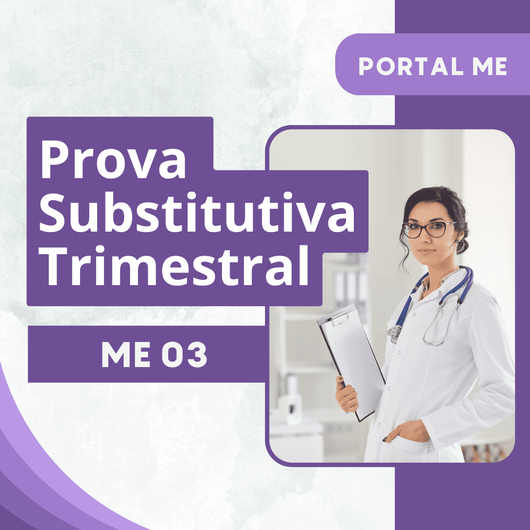 Prova Substitutiva Trimestral ME3