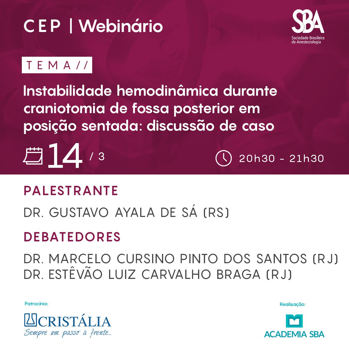 CEP – Webinário