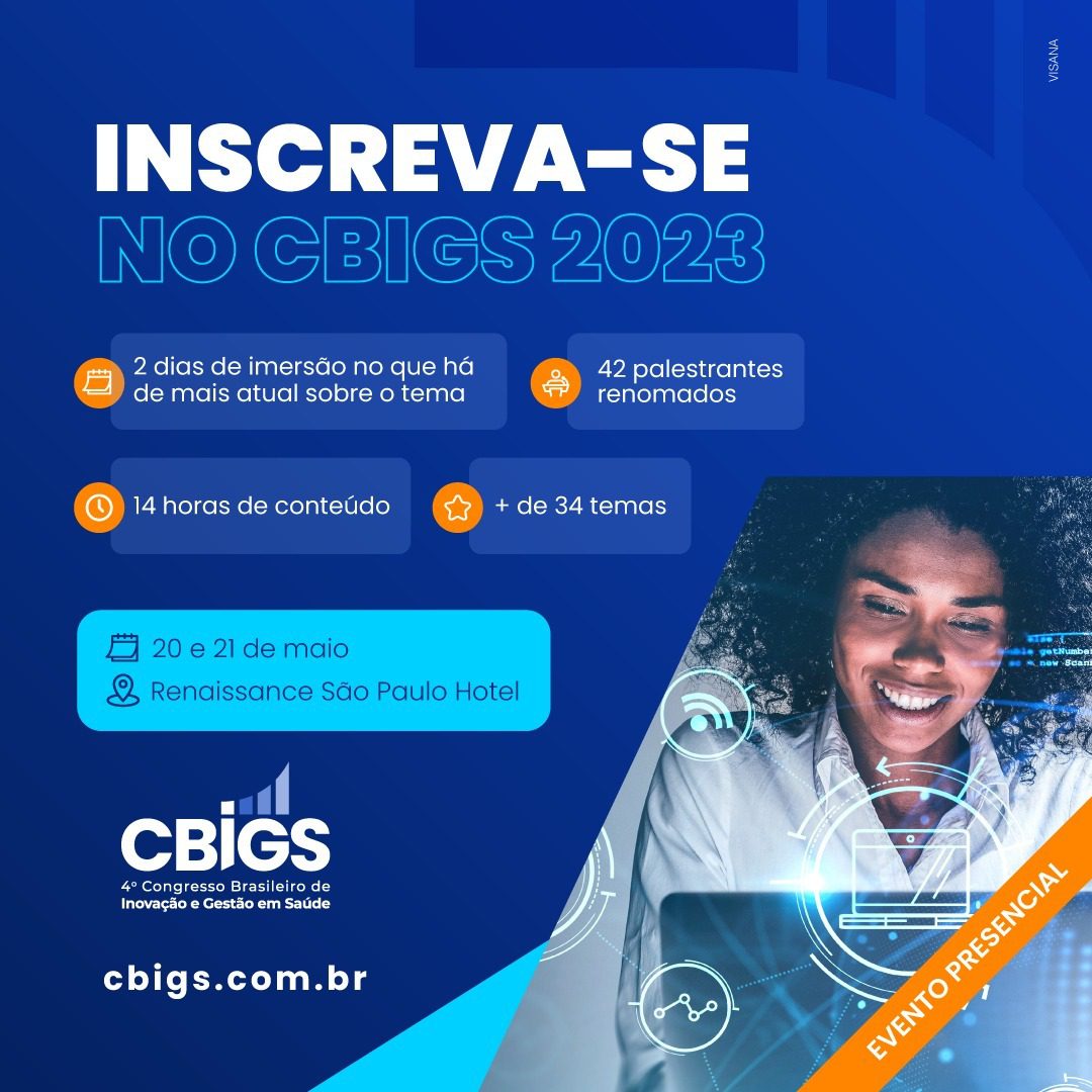 Inscreva-se no CBIGS 2023
