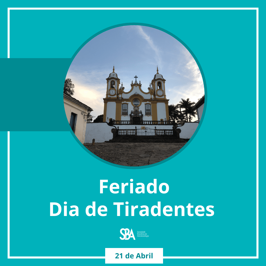 Feriado – Dia de Tiradentes