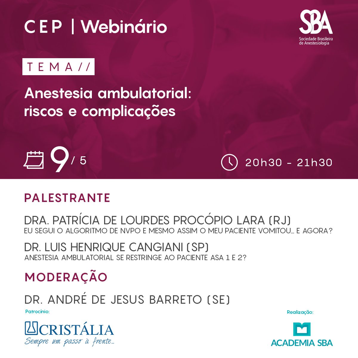 Webinário – CEP