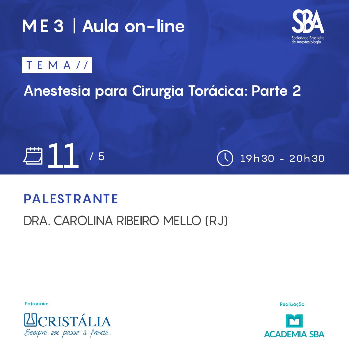 Aula on-line – ME3