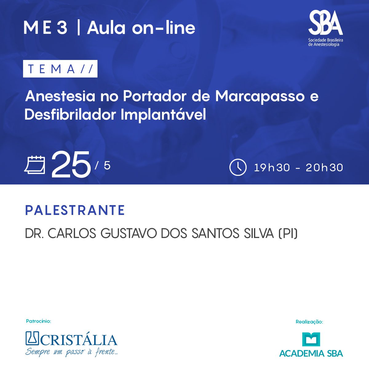 Aula on-line – ME3