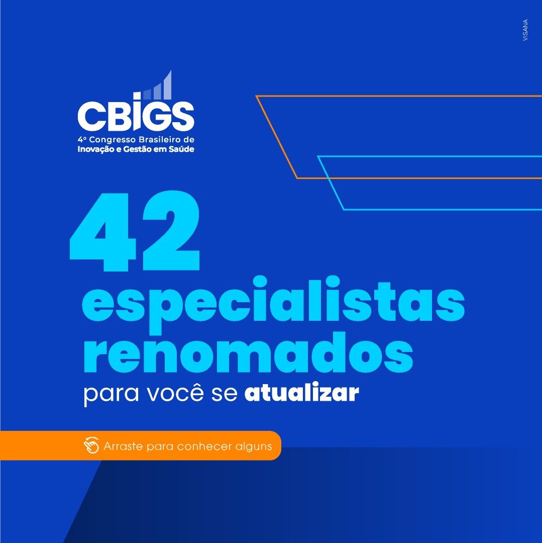 Confira alguns especialistas que estarão no CBIGS
