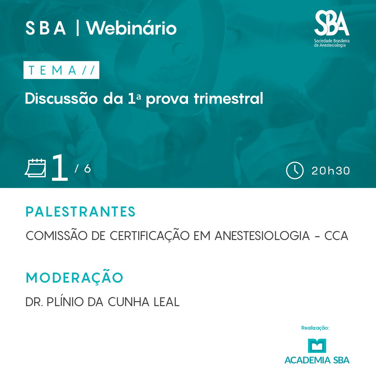 WEBINÁRIO PRIMEIRA PROVA TRIMESTRAL ME