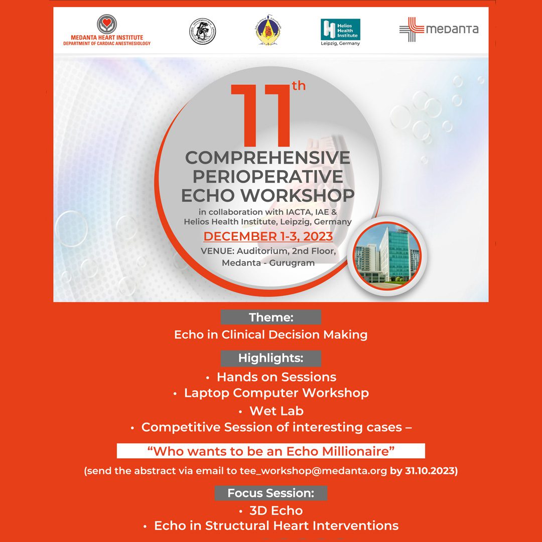 11th Comprehensive Perioperative Echo Workshop