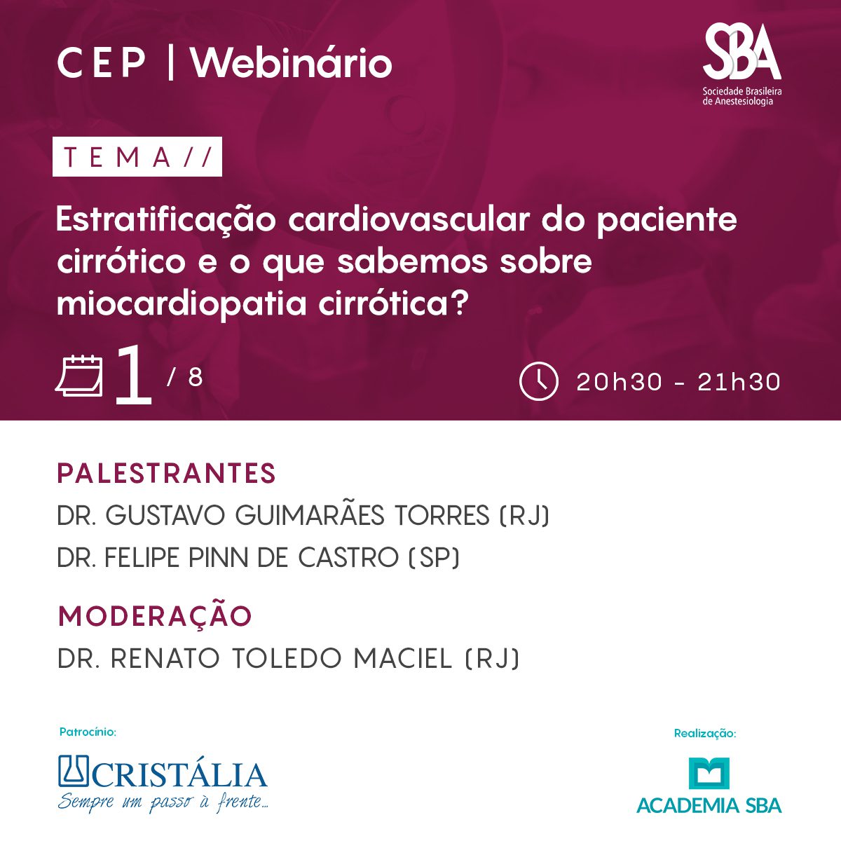 Webinário CEP