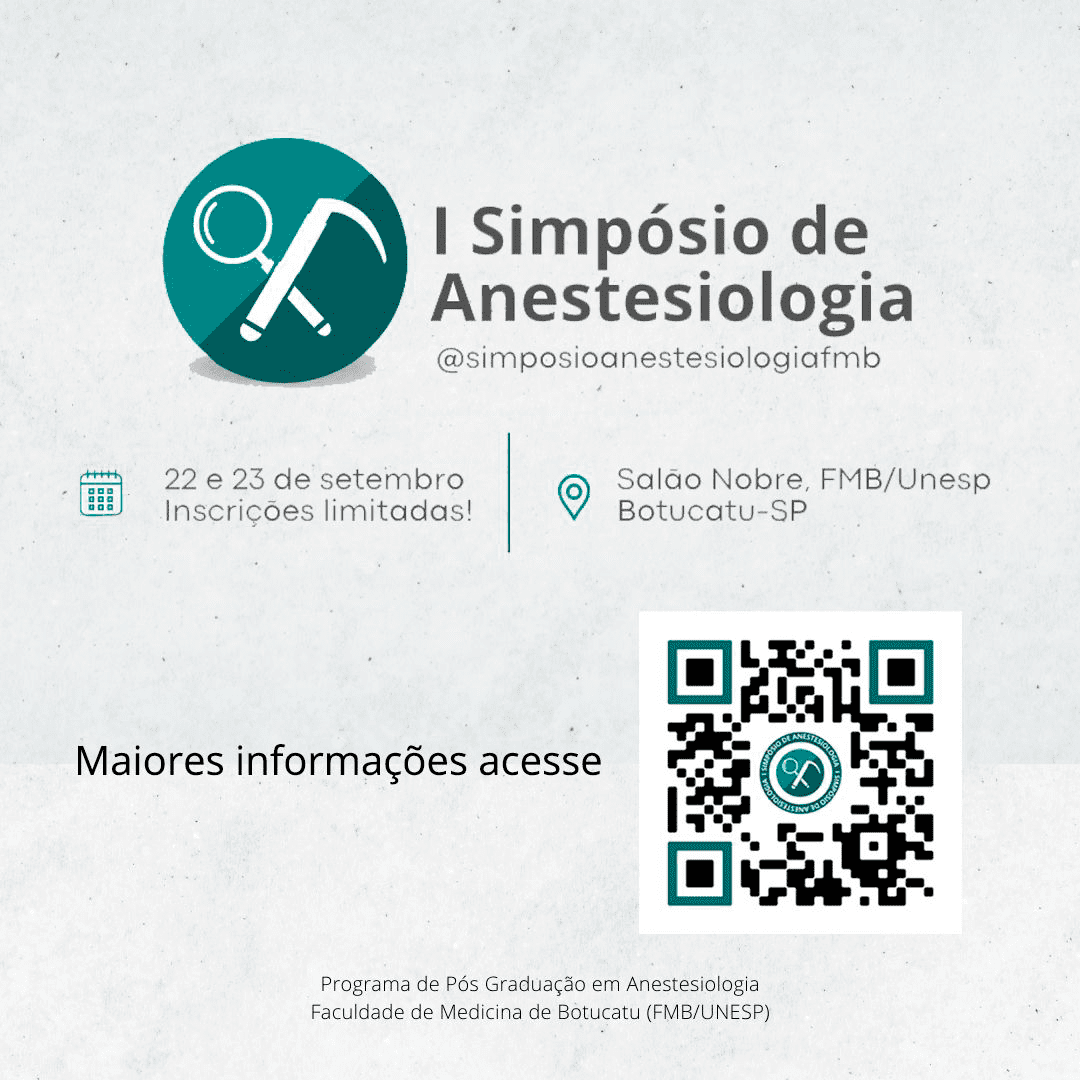 I Simpósio de Anestesiologia