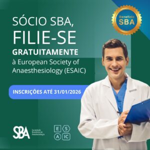 Filie-se gratuitamente à European Society of Anaesthesiology and Intensive Care (ESAIC)