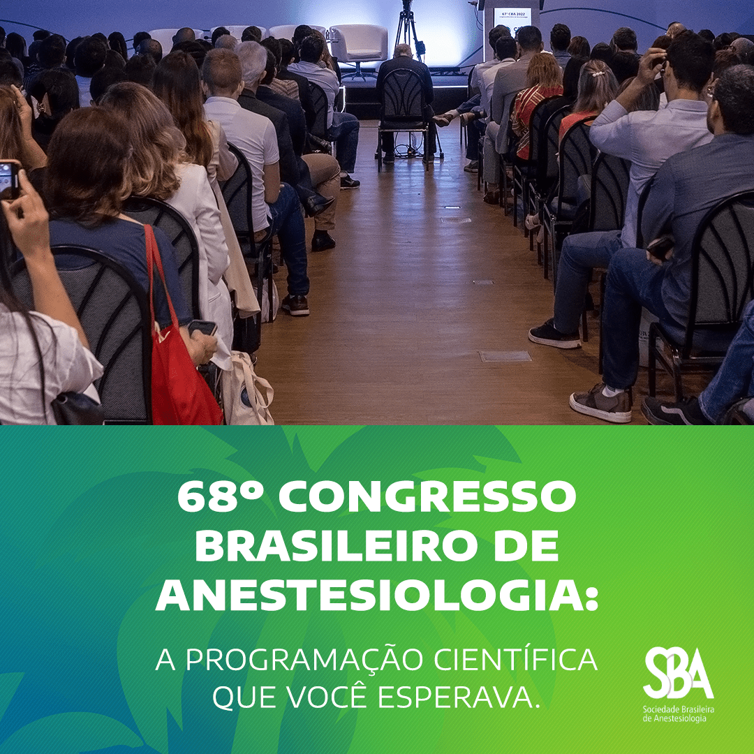 Confira a Programação Científica do 68º CBA