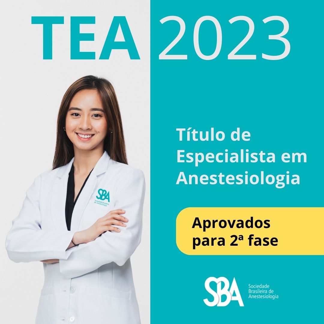 Lista dos aprovados para a segunda fase da prova do TEA