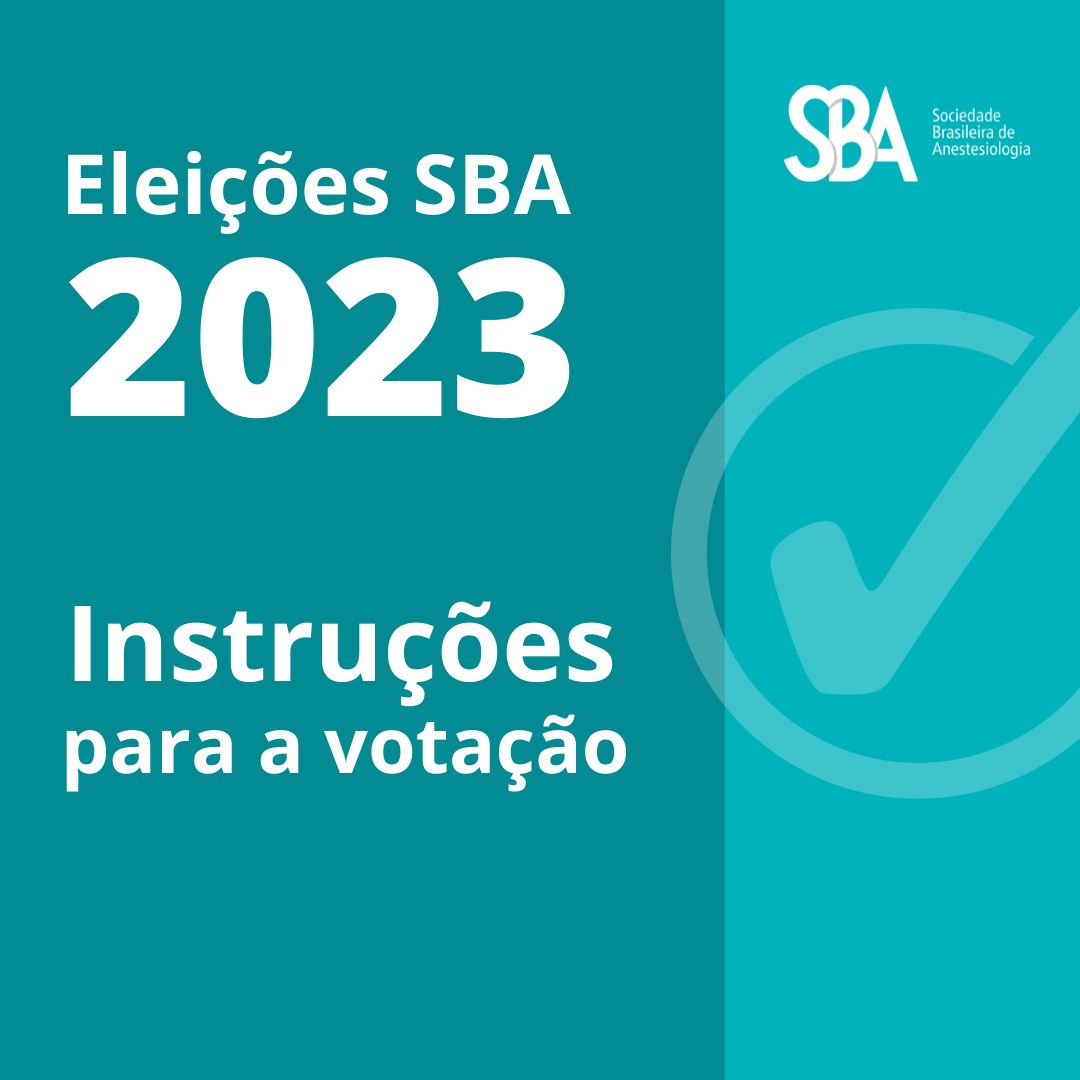 Eleições 2023 – Instruções para a votação