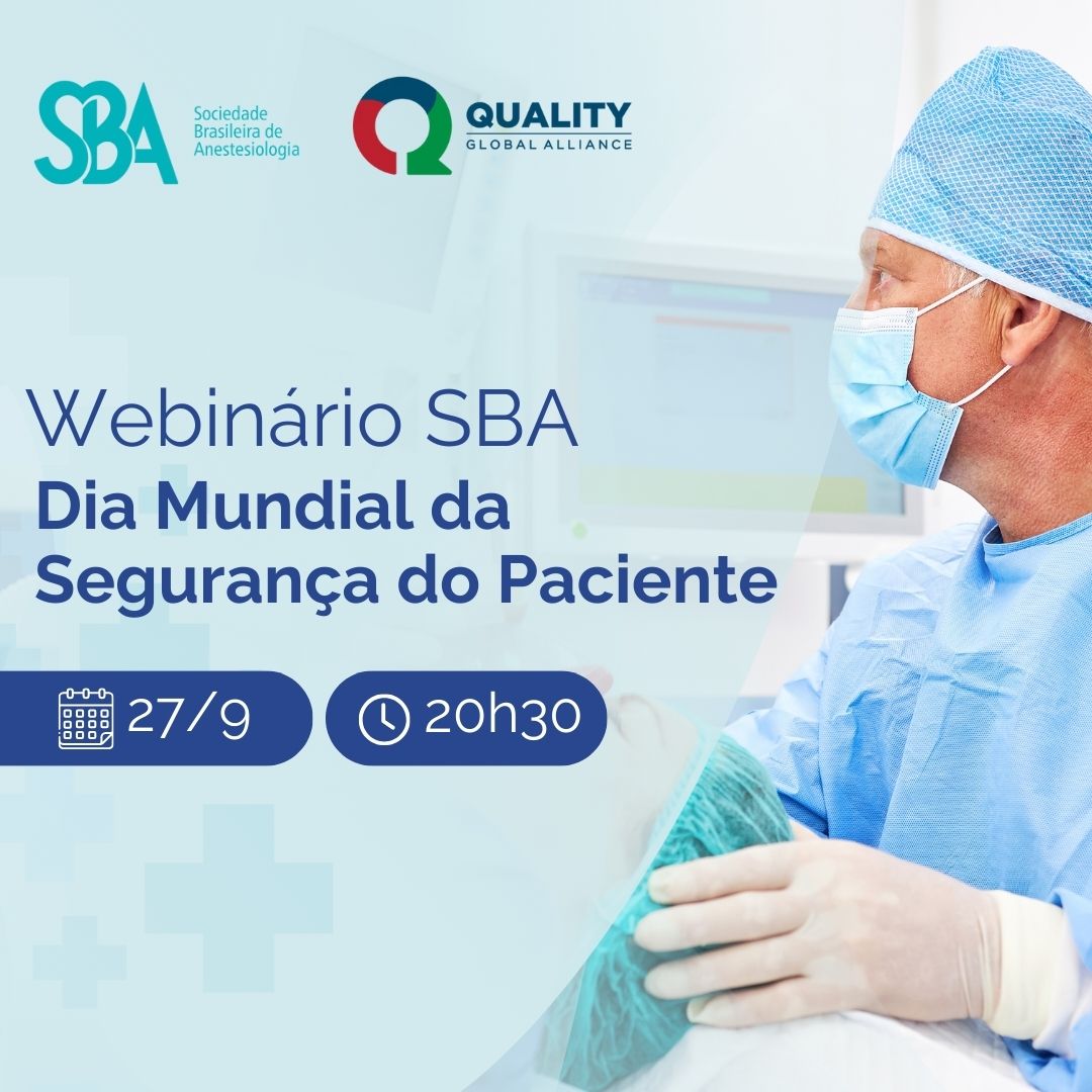 Webinário – Dia Mundial da Segurança do Paciente