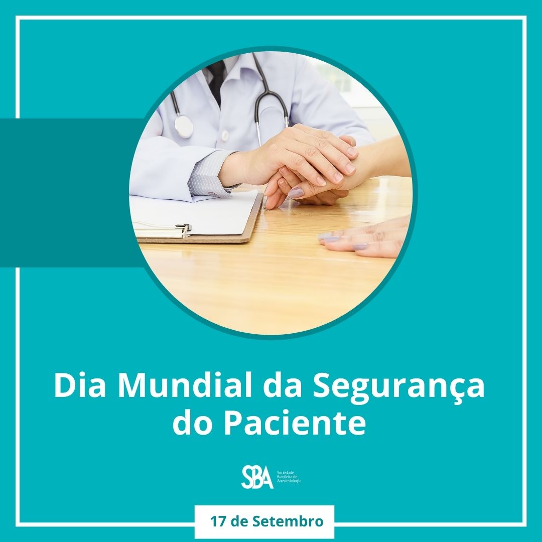 Dia Mundial da Segurança do Paciente