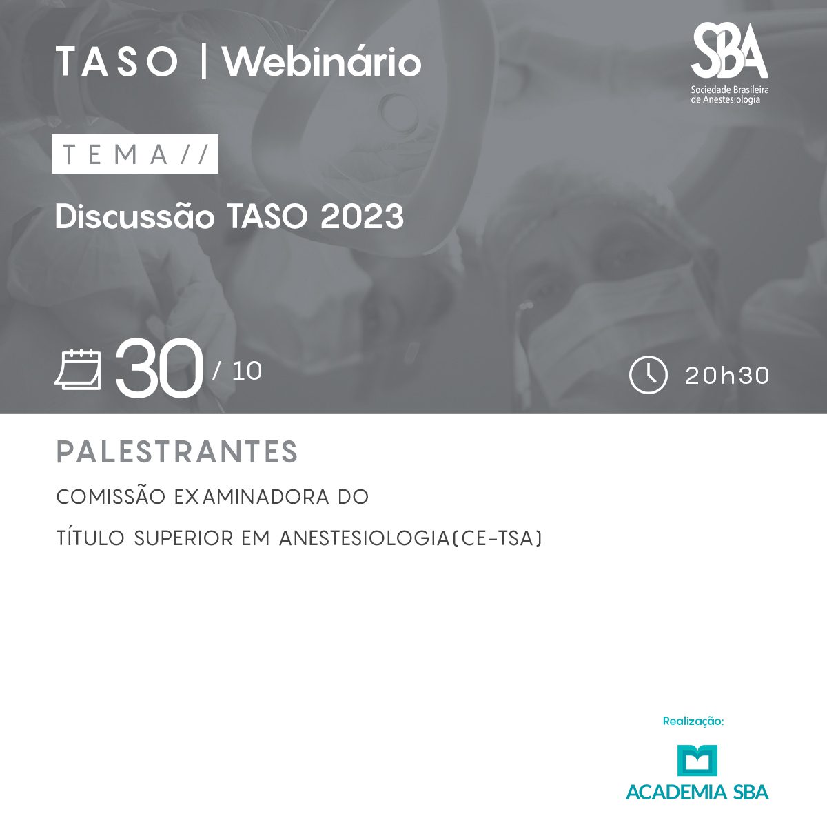 Webinário – TASO