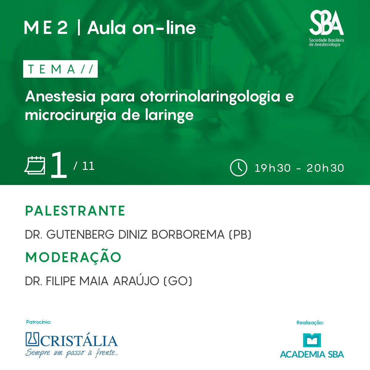 Aula on-line – ME2