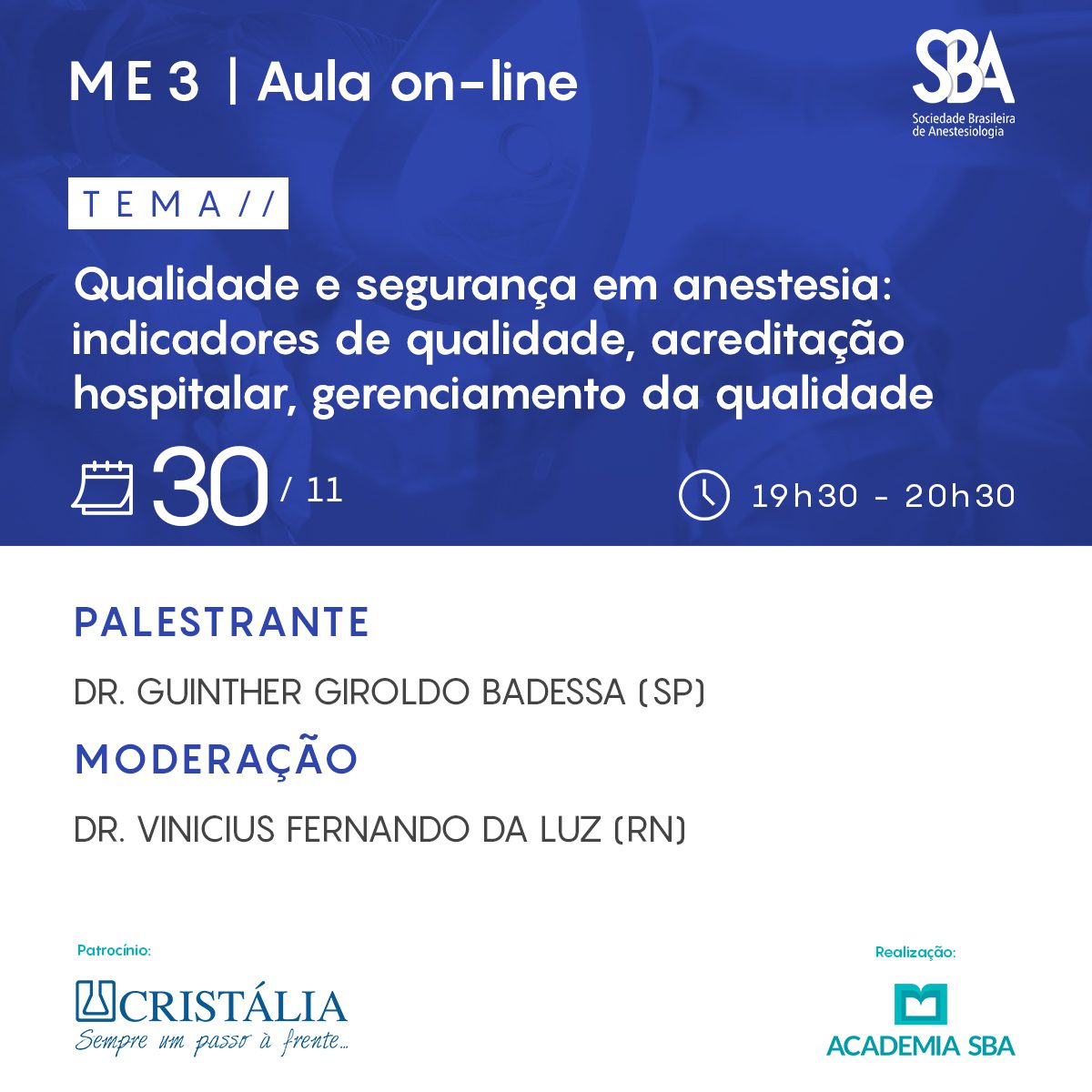 Aula on-line – ME3