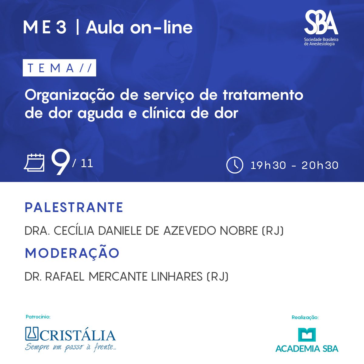 Aula on-line – ME3