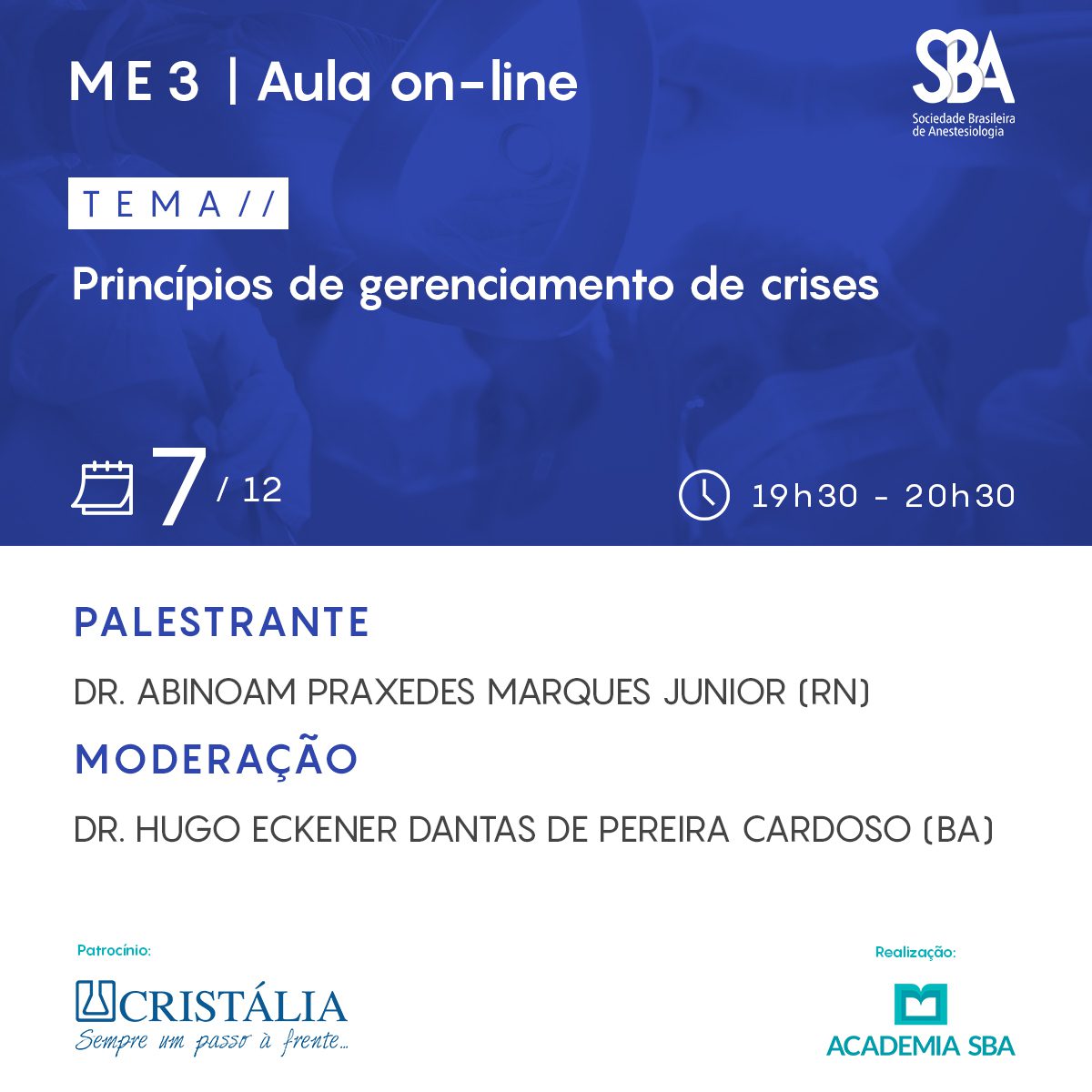 Aula on-line – ME3