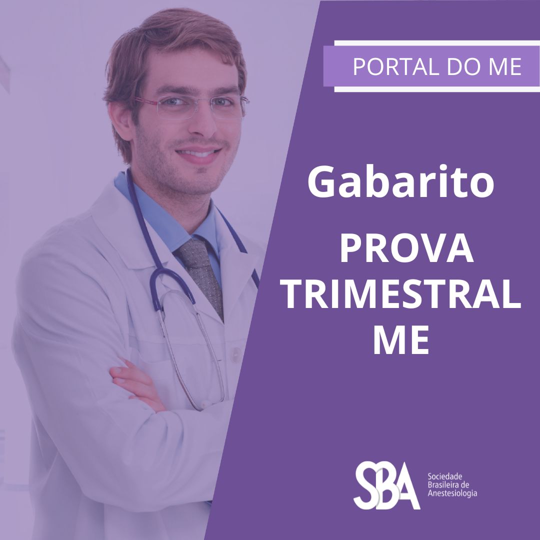 Gabarito Prova Trimestral ME