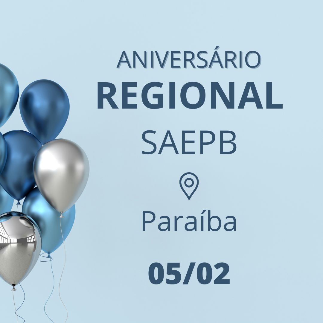 Aniversário SAEPB – Paraíba