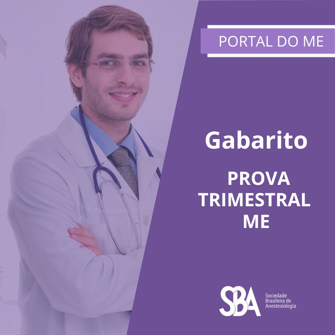 Gabarito: Prova Substitutiva Trimestral – ME3