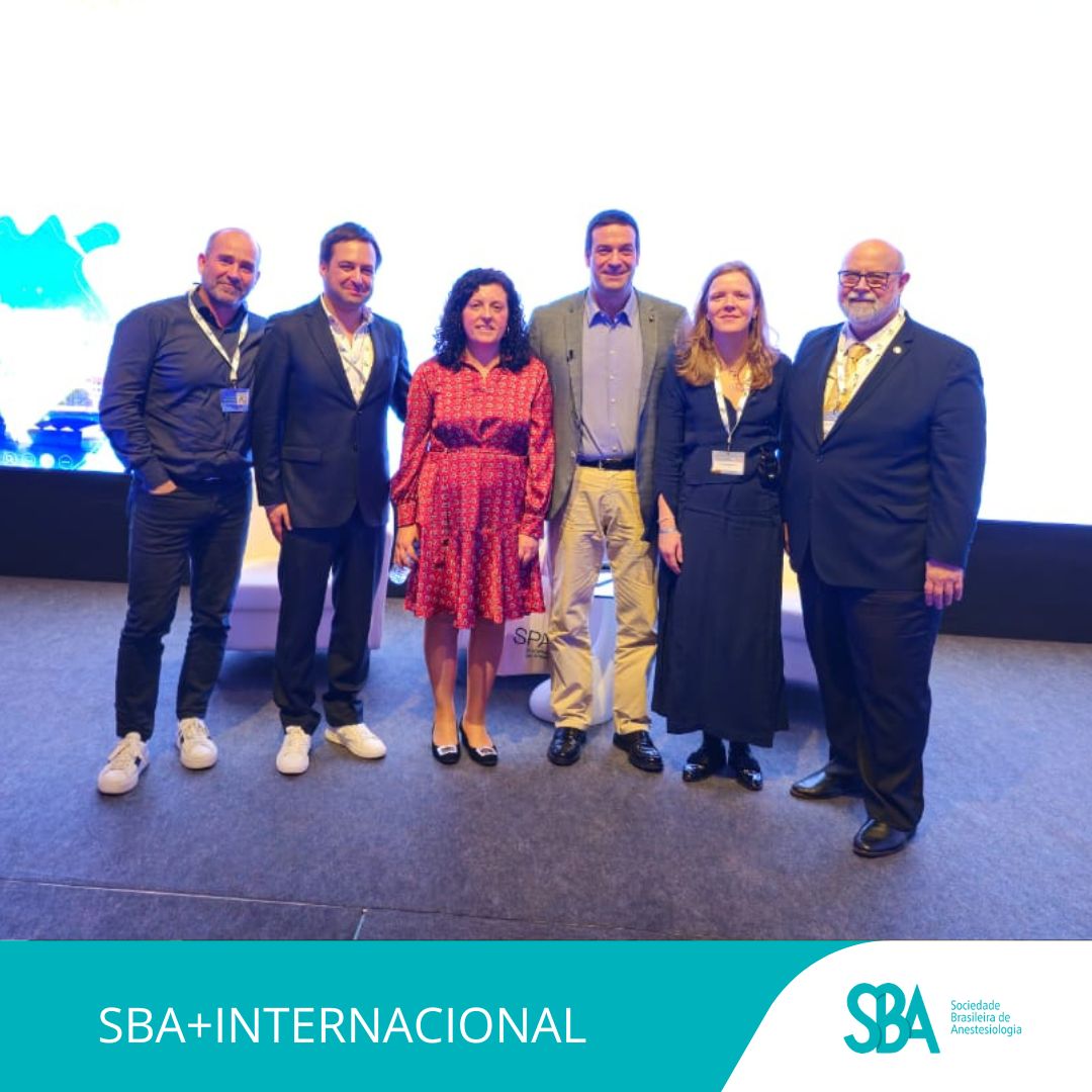 SBA presente no Congresso da Sociedade Portuguesa de Anestesiologia