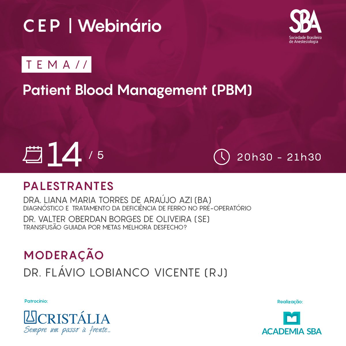 Webinário CEP