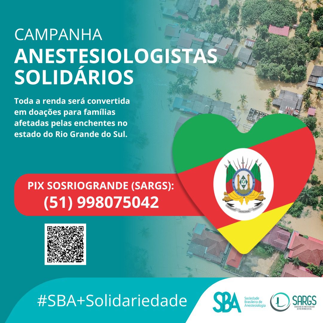Campanha – ANESTESIOLOGISTAS SOLIDÁRIOS