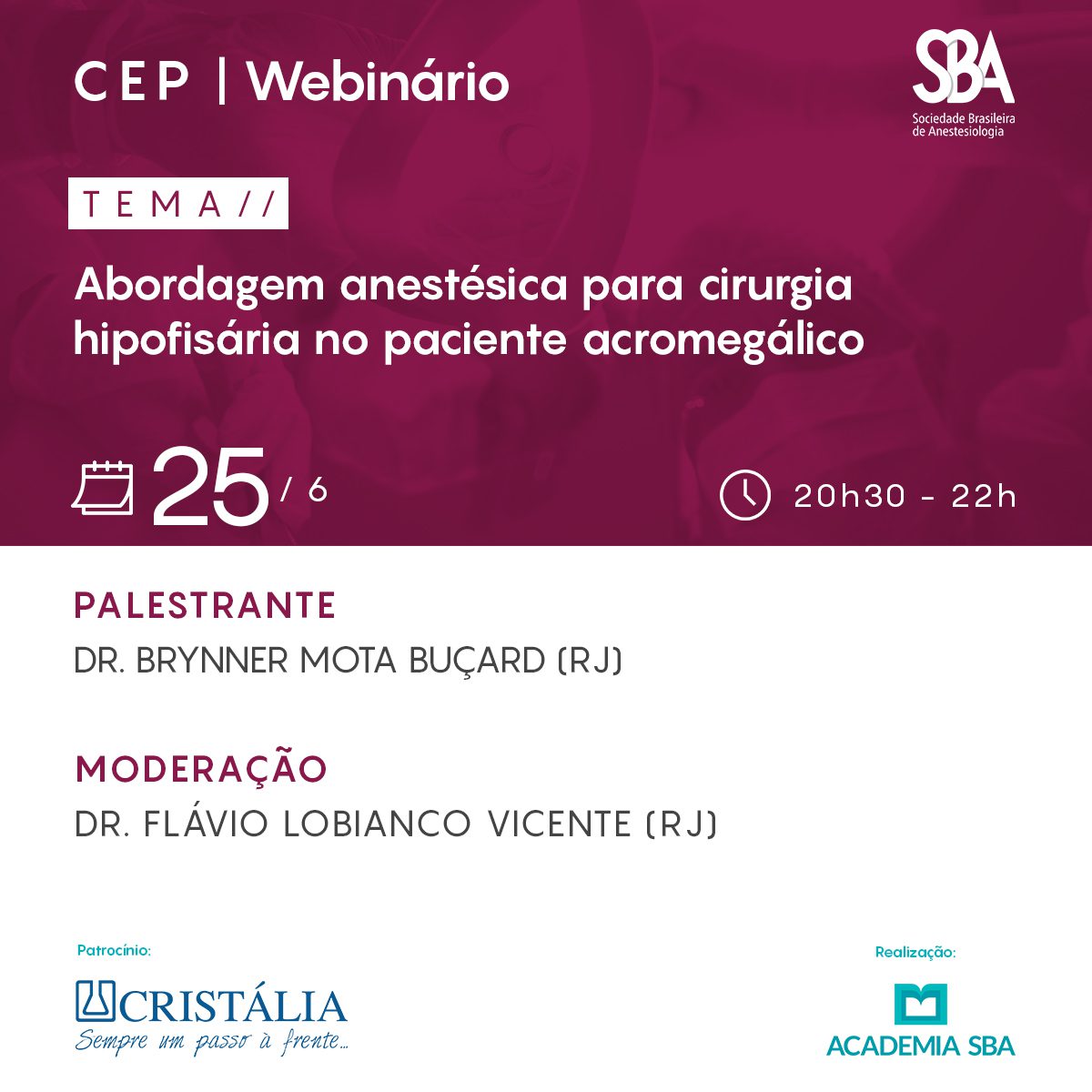 Webinário – CEP