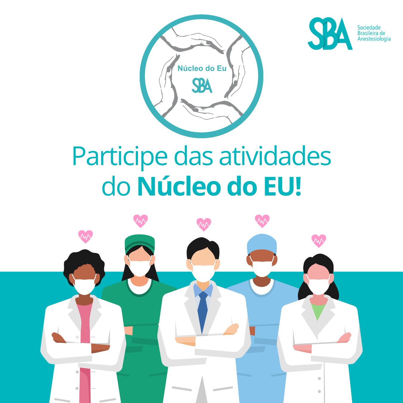 Participe das atividades do Núcleo do EU