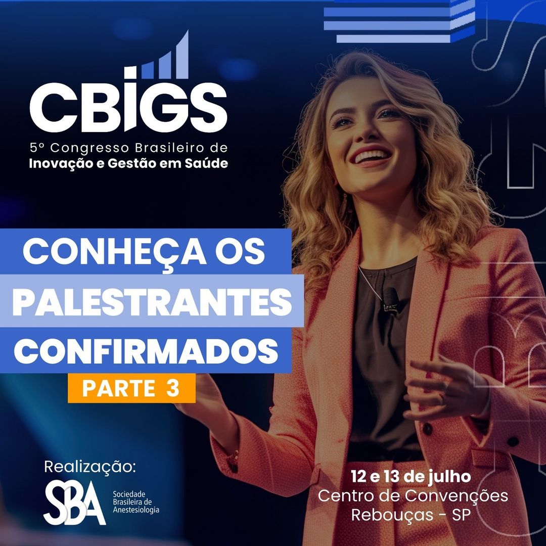 Conheça os palestrantes confirmados do CBIGS 2024