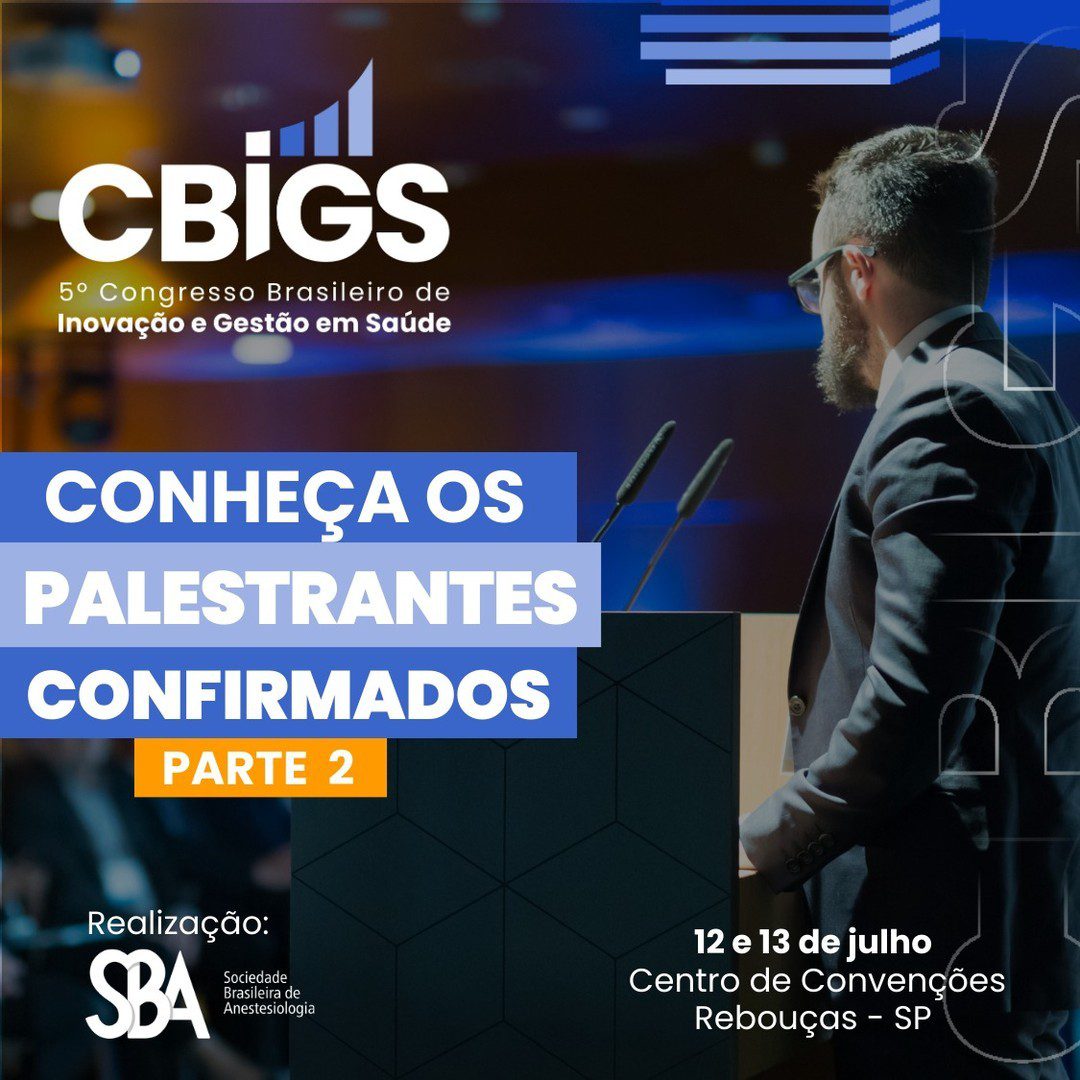Conheça os palestrantes confirmados do CBIGS 2024