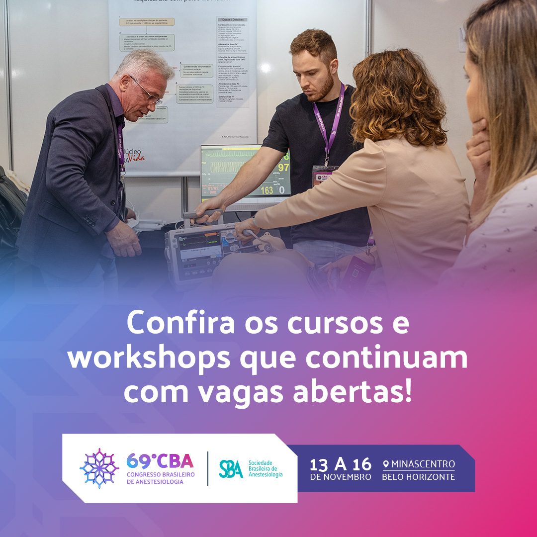 Confira os cursos e workshops do CBA com vagas abertas