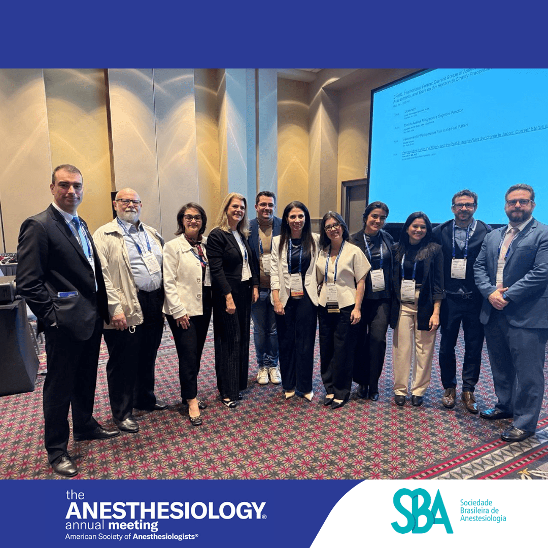 SBA está presente no The Anesthesiology 2024 em Filadélfia