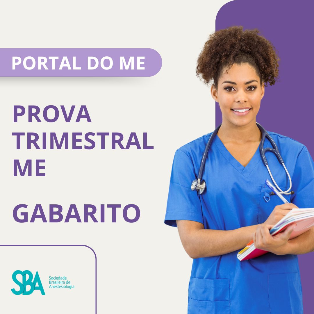 Gabarito – 3ª Prova Trimestral ME