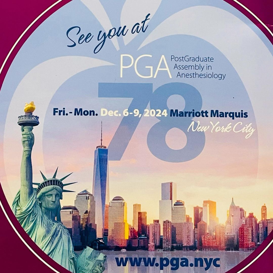 PGA – PostGraduate Assembly in Anesthesiology