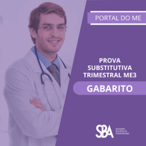 Gabarito: Prova Substitutiva Trimestral – ME3
