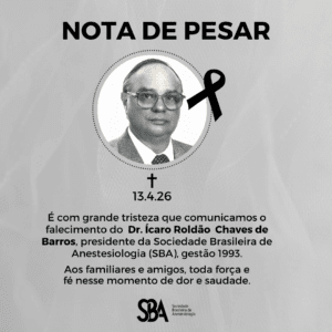 Nota de Pesar – Dr. Ícaro Roldão Chaves de Barros