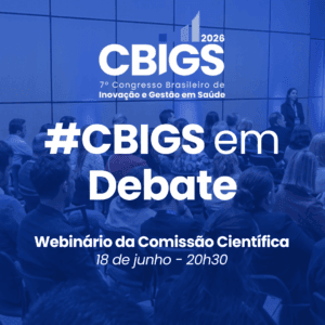 CBIGS em Debate apresenta prévia da programação científica do congresso e premia participante com inscrição gratuita